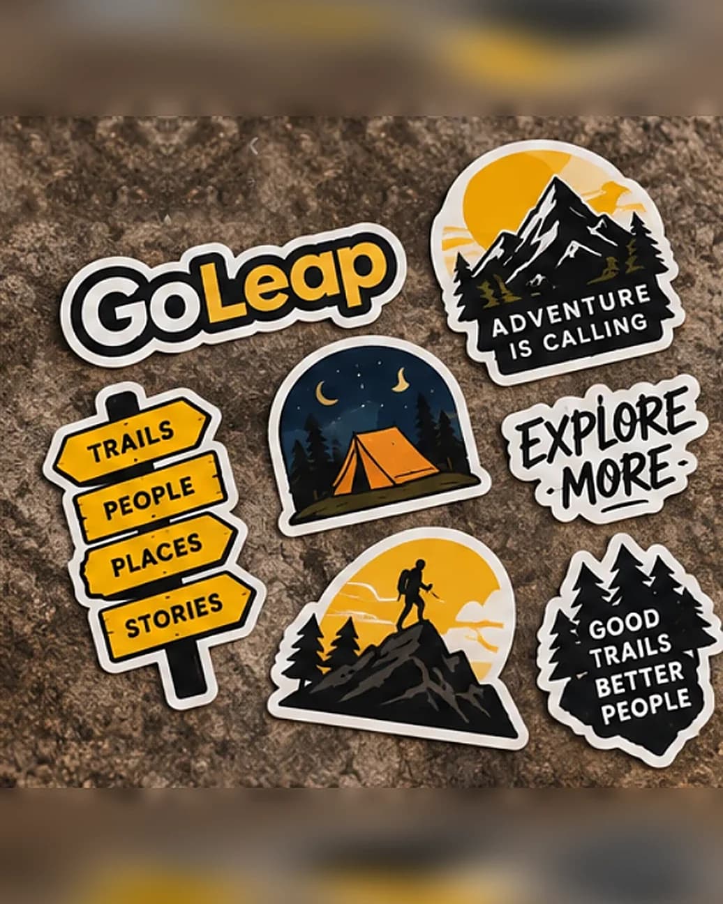 GoLeap sticker pack