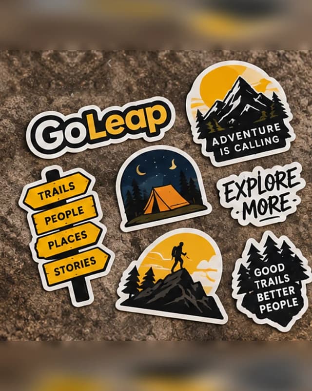 GoLeap sticker pack