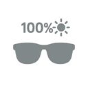 Sun glasses with 100% U/V protection