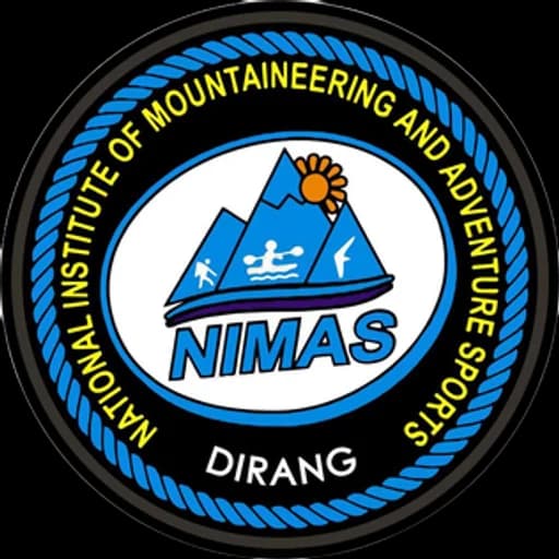 NIMAS (National Institute of Mountaineering and Adventure Sports) logo
