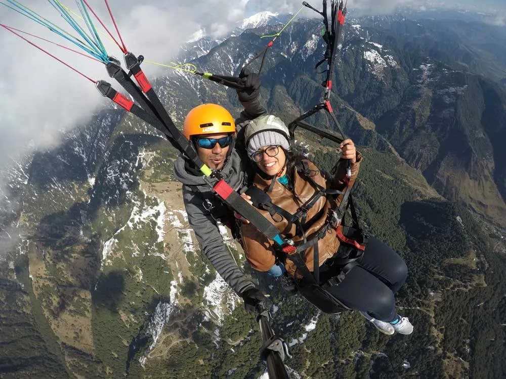 Tandem Paragliding Flight (Prime)