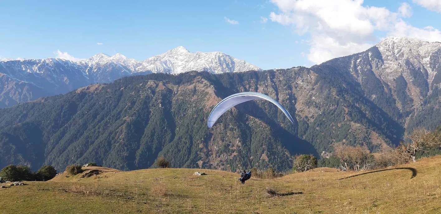 Tandem Paragliding Flight (Prime)