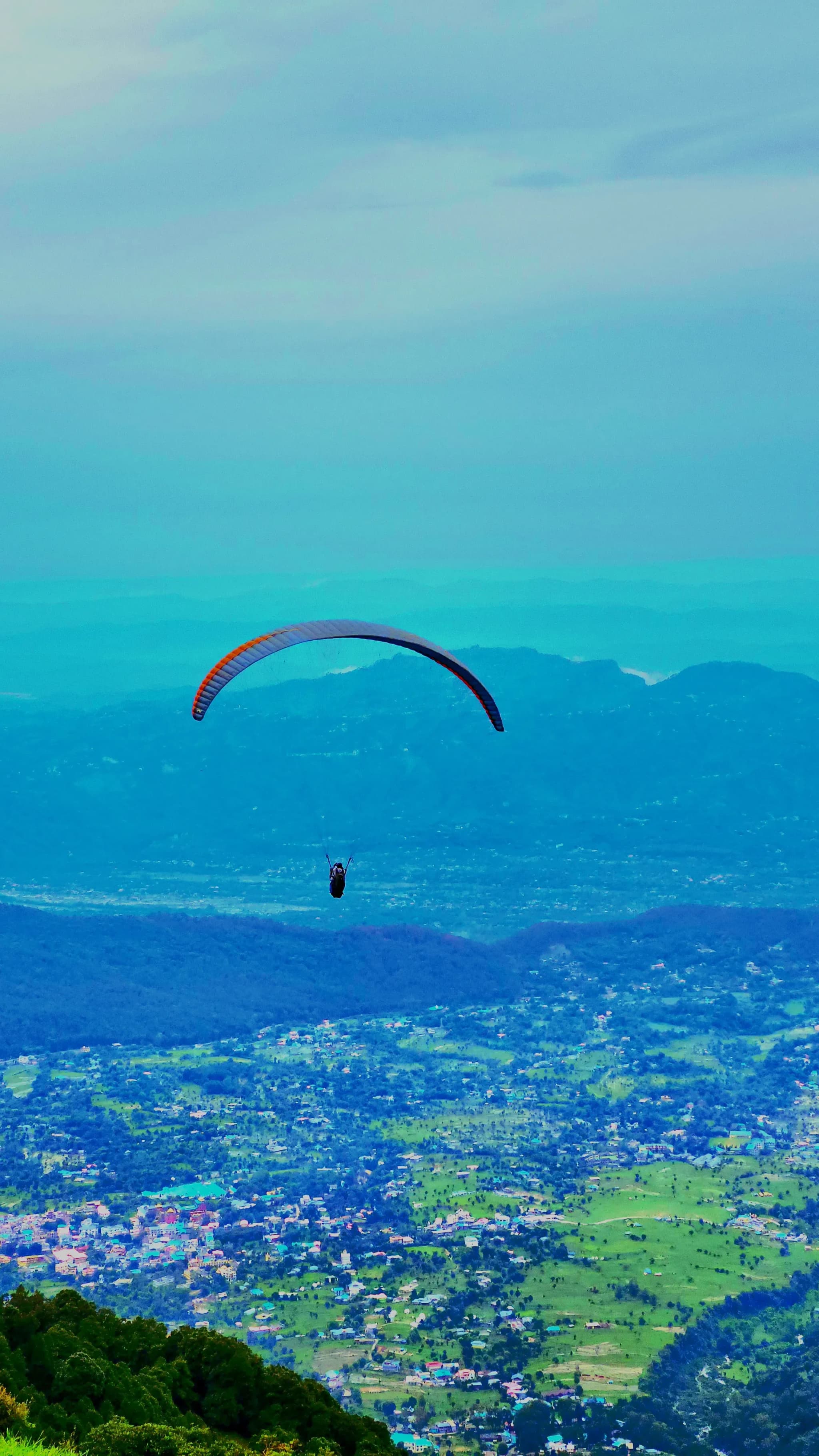 Tandem Paragliding Flight (Prime)