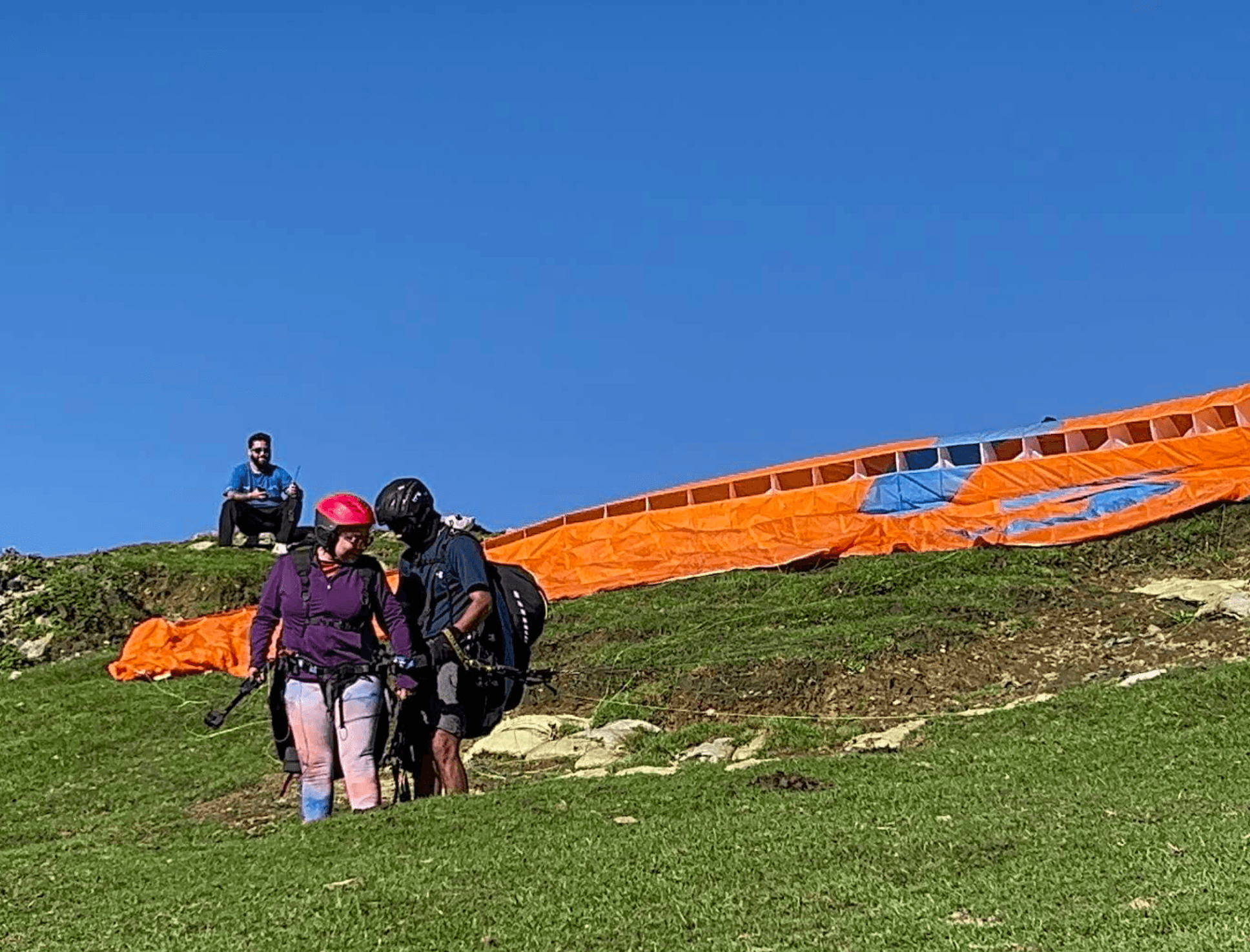 Instructional Paragliding Tandem Flight photo 1
